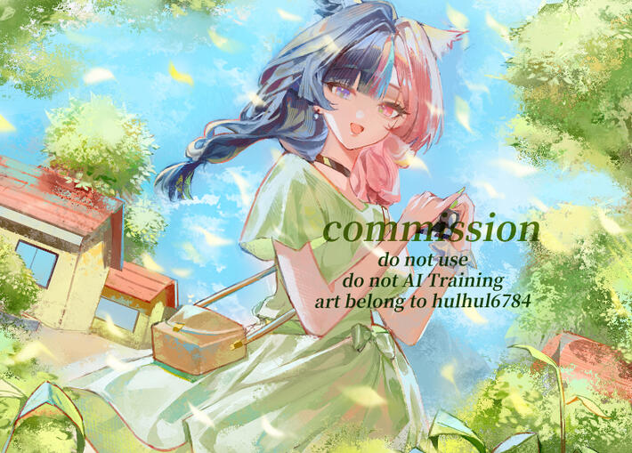 commission for vtuber named Lunarissa on tiktok